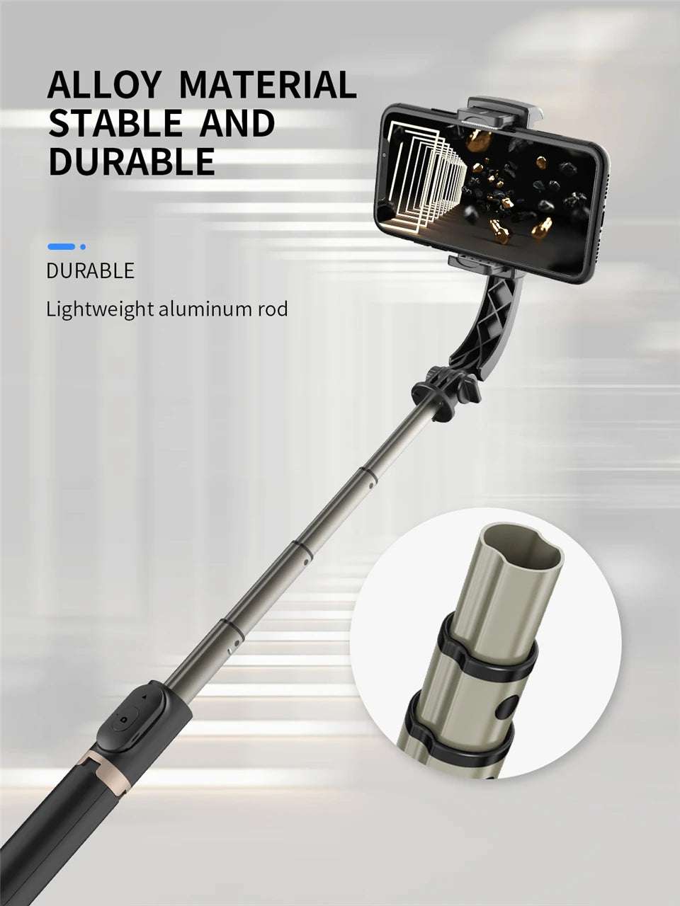 Roreta 2023 New Gimbal Stabilizer Selfie Stick - CONGATON