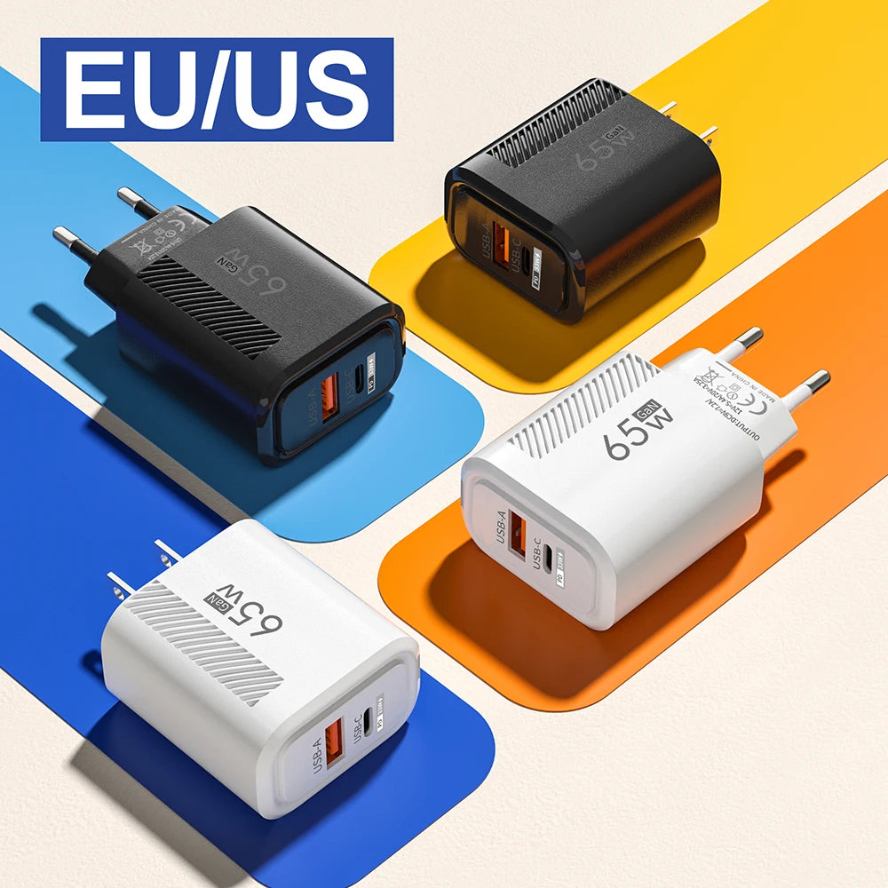 65W GaN USB C Charger Fast Charging - CONGATON