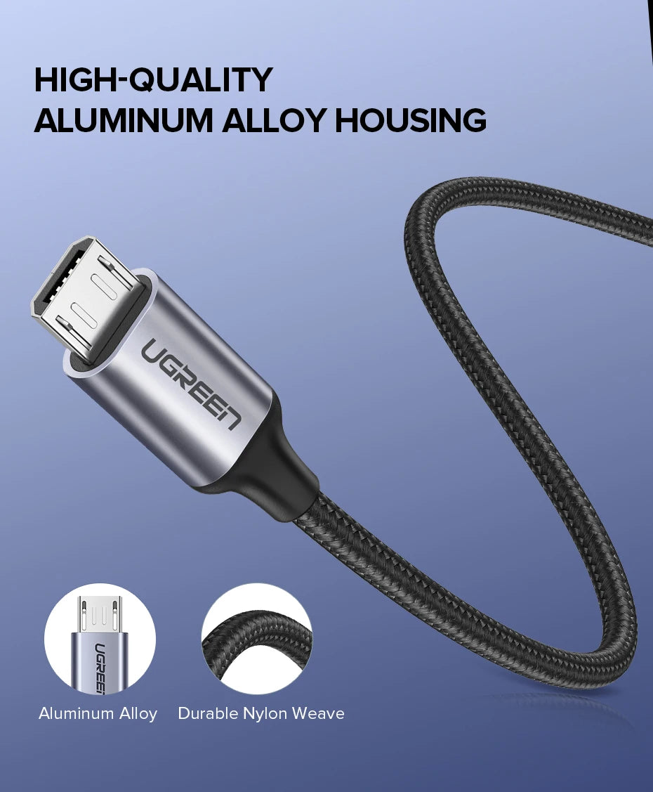 Ugreen Micro USB Cable 3A - CONGATON