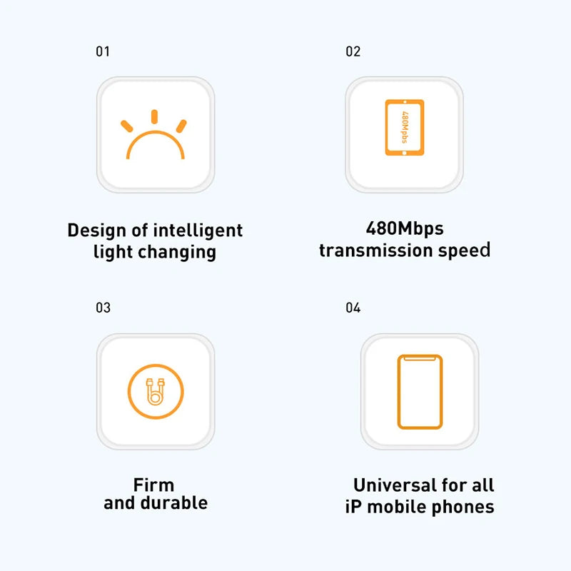 Baseus USB Cable 18W Lighting - CONGATON