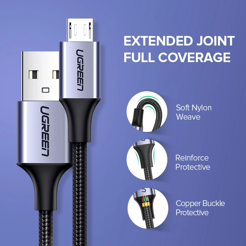 Ugreen Micro USB Cable 3A - CONGATON