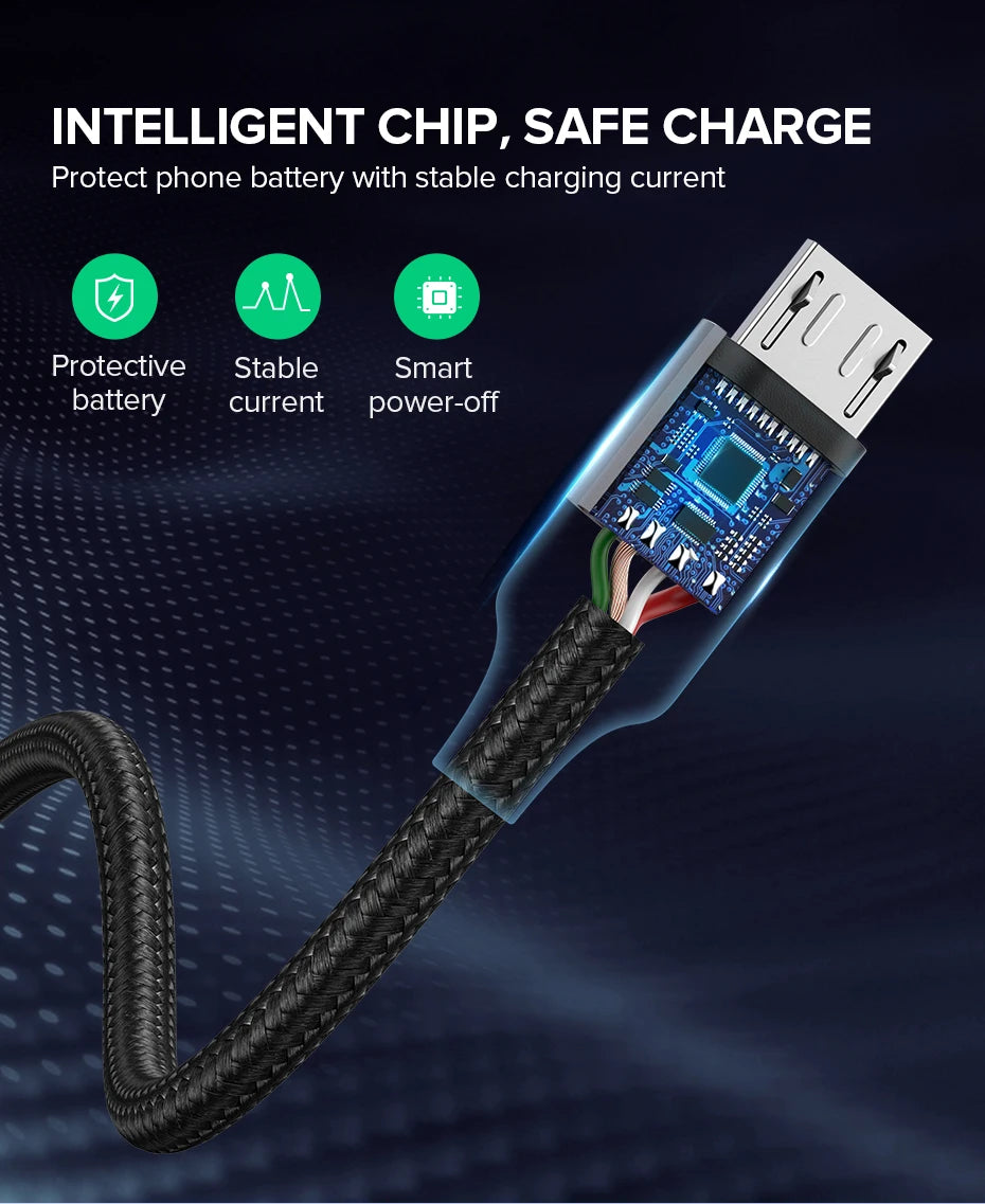 Ugreen Micro USB Cable 3A - CONGATON
