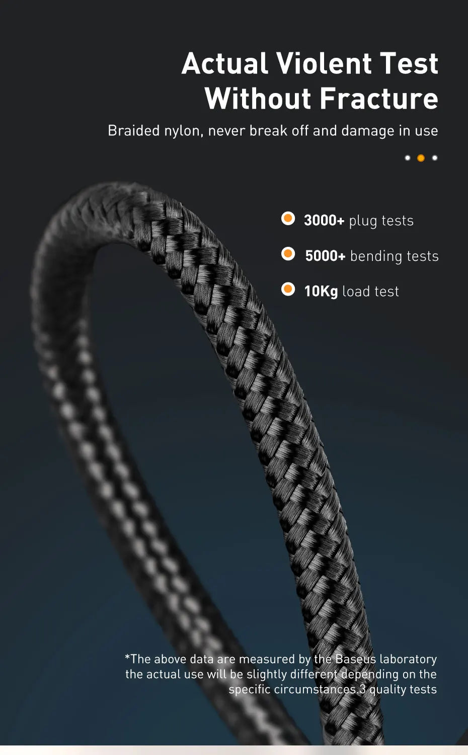 Baseus USB Cable 18W Lighting - CONGATON
