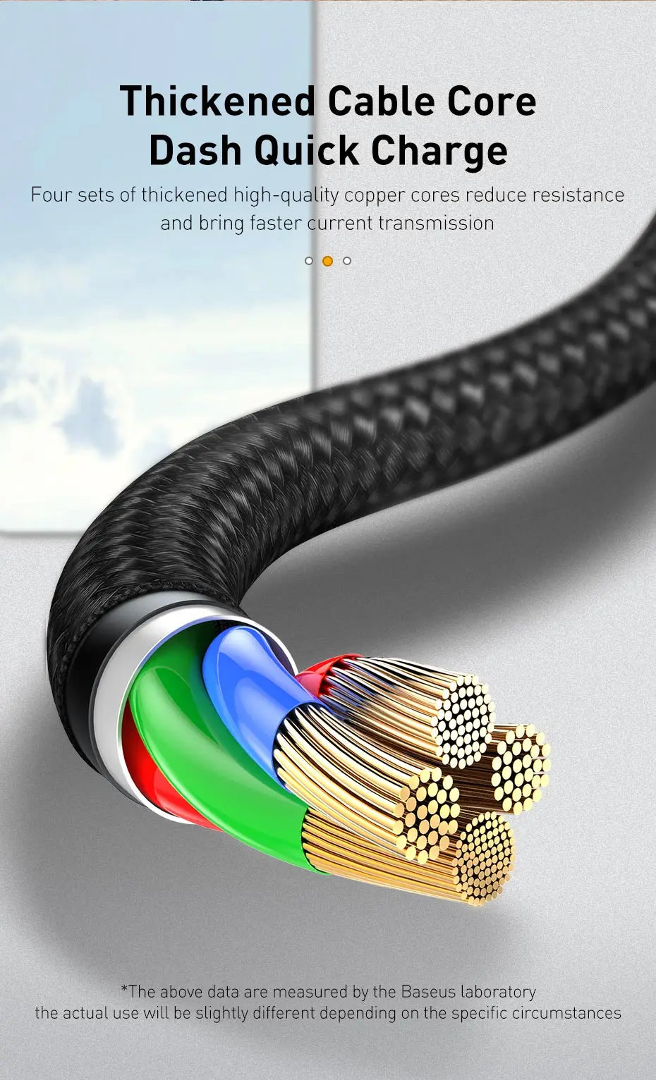 Baseus USB Cable 18W Lighting - CONGATON