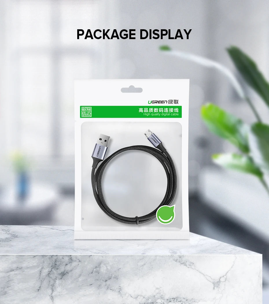 Ugreen Micro USB Cable 3A - CONGATON
