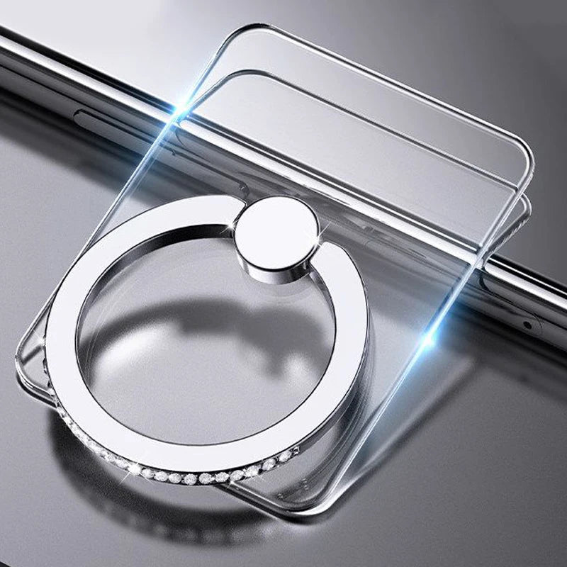 Transparent Cell Phone Ring Holder Stand 360°Degree - CONGATON