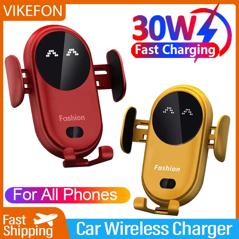 30W Wireless Charger Car Mount - Congaton