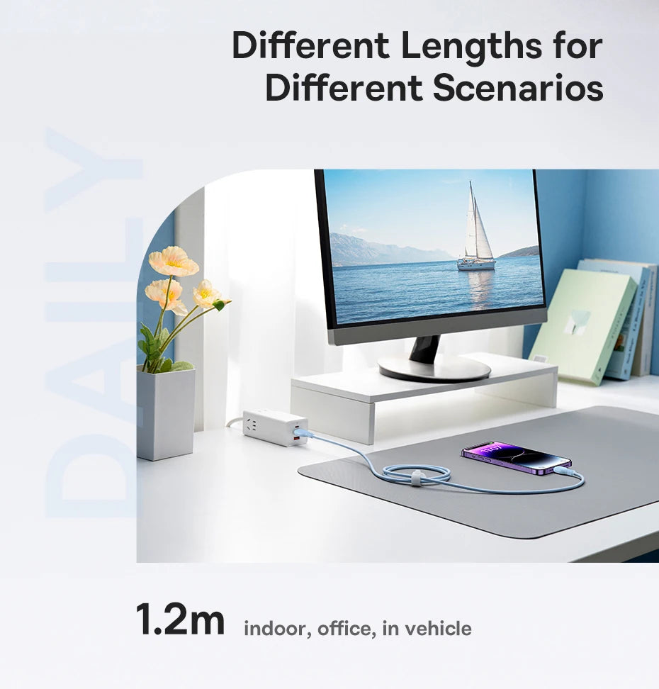Baseus TPE 2.4A Fast Charging - CONGATON