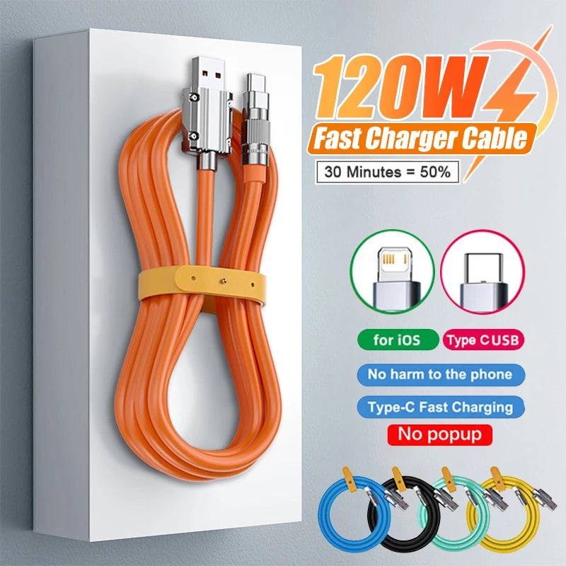 120W 6A Super Fast Charge USB C - CONGATON