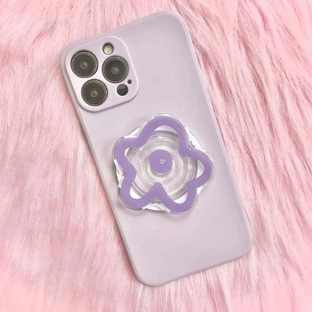 Korean Smile Face Flower Magnetic Stand Holder - CONGATON