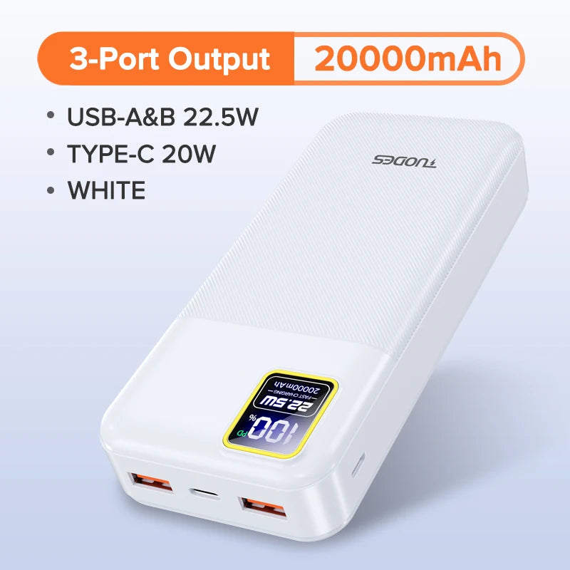 Tuodes Power Bank 20000mAh PD20W - CONGATON