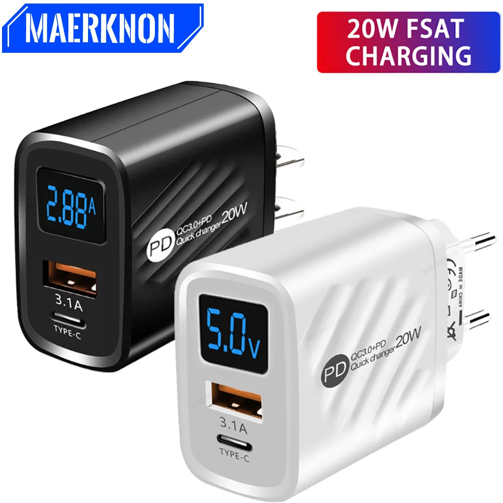 USB Type C Charger 20W PD Fast Charging - CONGATON