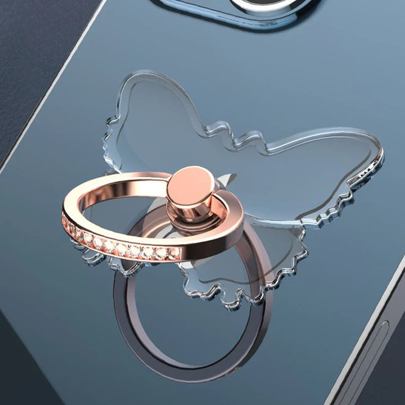 Transparent Cell Phone Ring Holder Stand 360°Degree - CONGATON