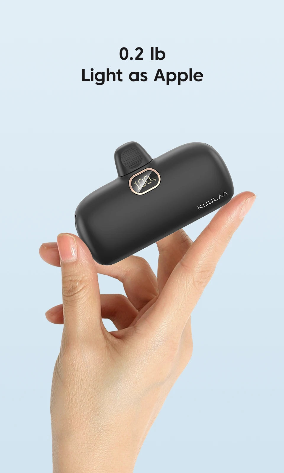 KUULAA Mini Power Bank 5000mAh - CONGATON