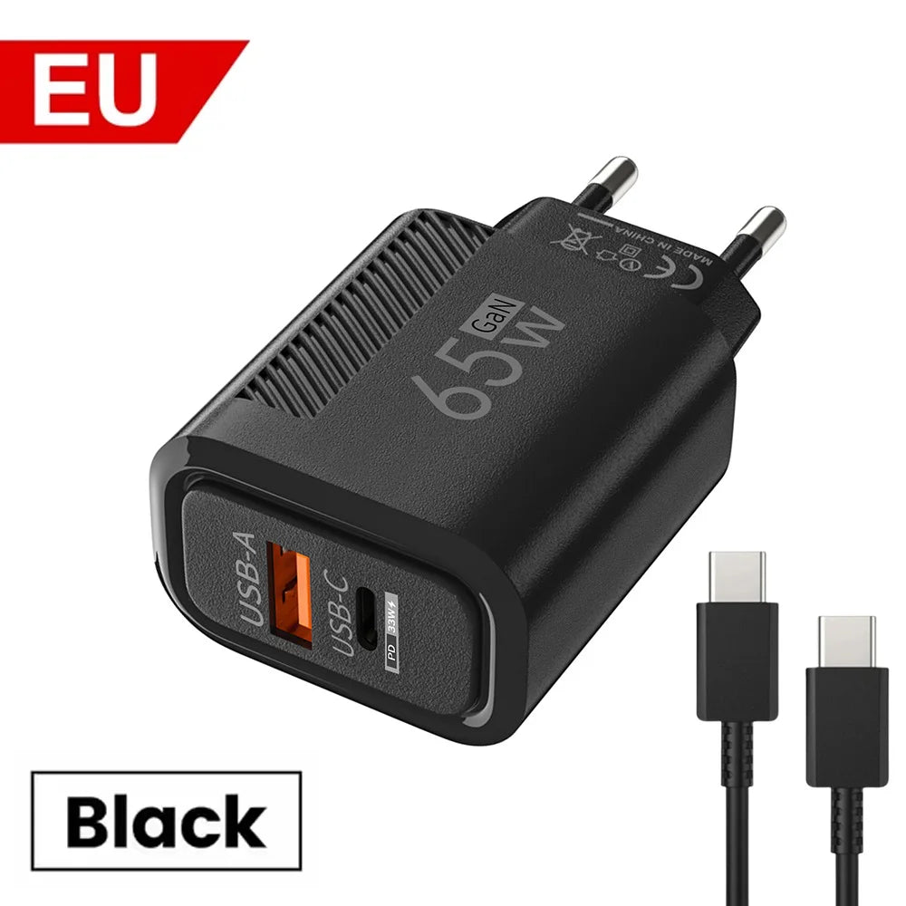 65W GaN USB C Charger Fast Charging - CONGATON