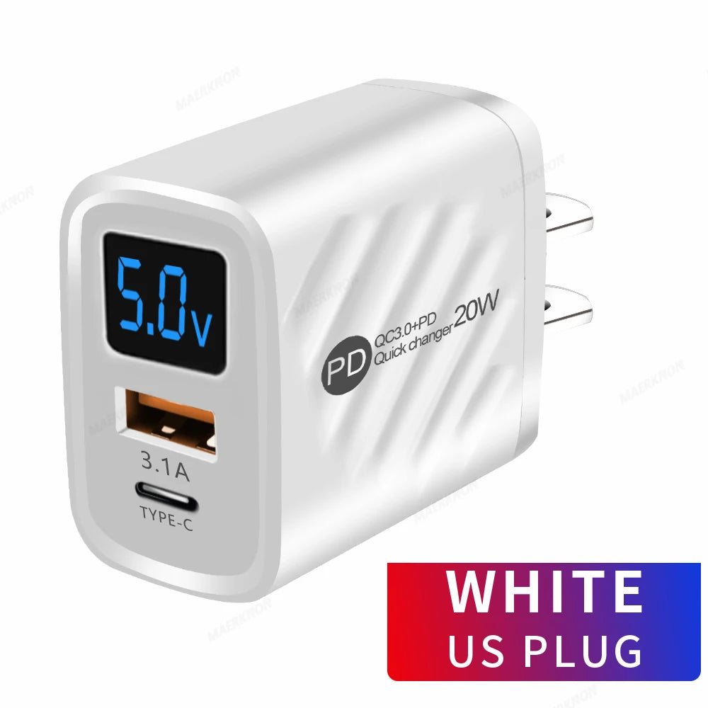 USB Type C Charger 20W PD Fast Charging - CONGATON