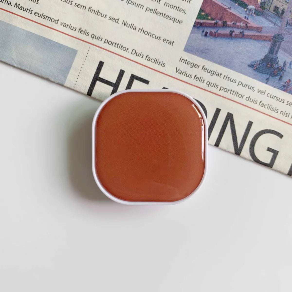 Cute Square Popping Sockets Grip Phone Holders Finger Ring - CONGATON