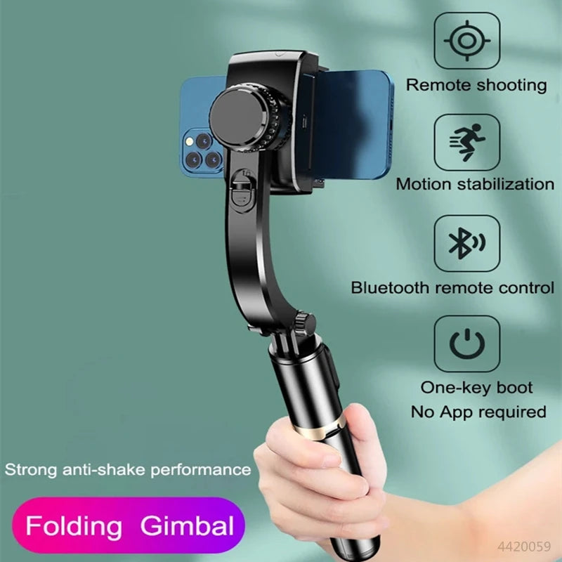 Roreta 2023 New Gimbal Stabilizer Selfie Stick - CONGATON