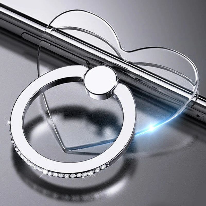 Transparent Cell Phone Ring Holder Stand 360°Degree - CONGATON