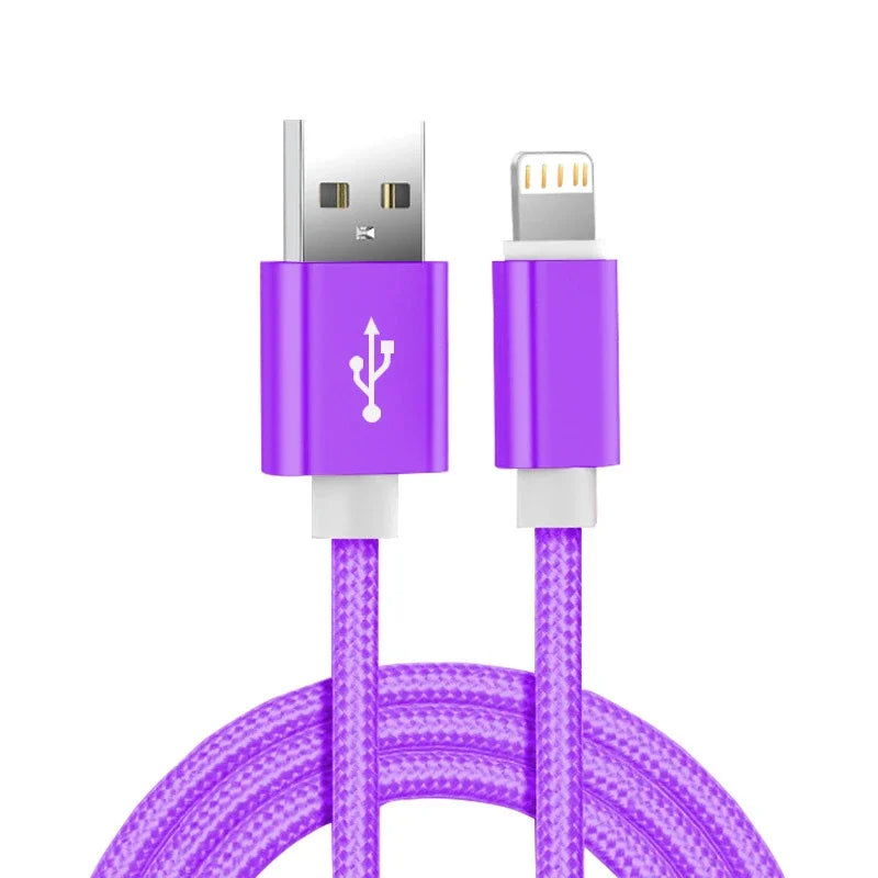 Metal Nylon Braided USB Charger - CONGATON