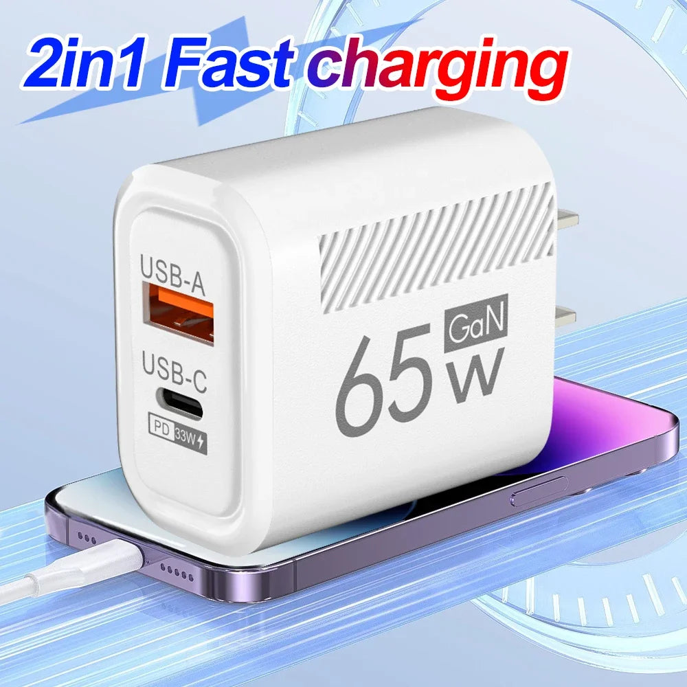 65W GaN USB C Charger Fast Charging - CONGATON