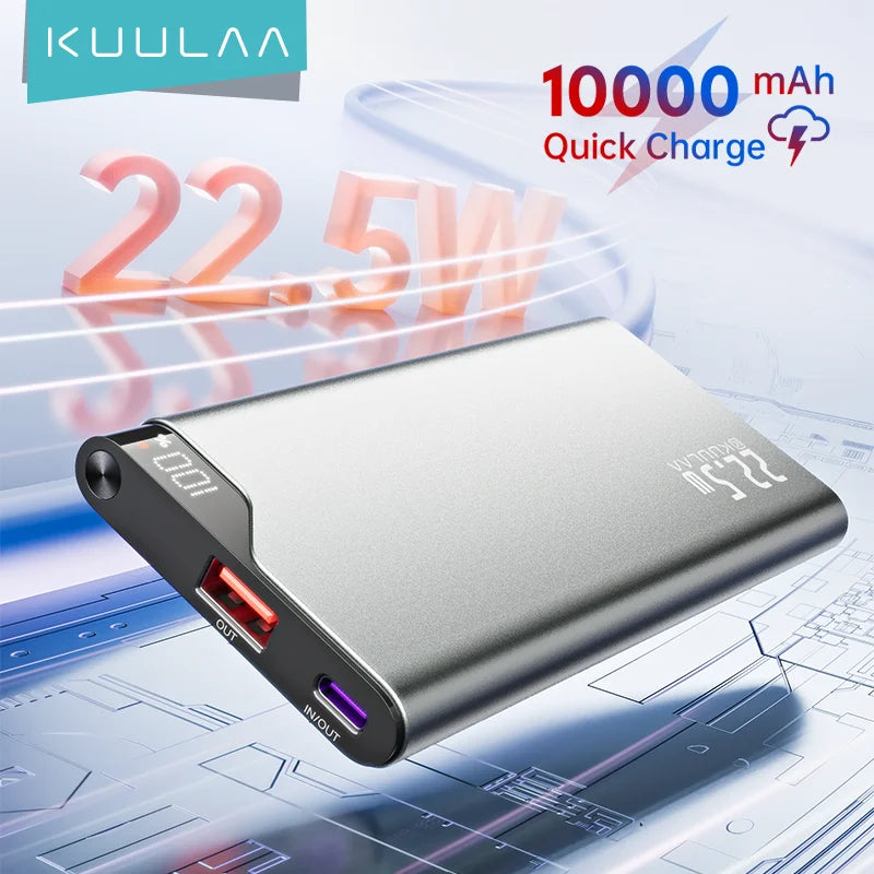 KUULAA 22.5W Power Bank 10000mAh - CONGATON