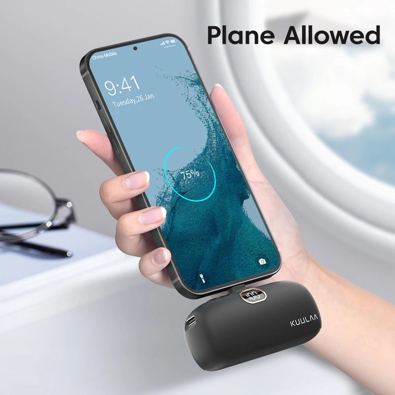 KUULAA Mini Power Bank 5000mAh - CONGATON