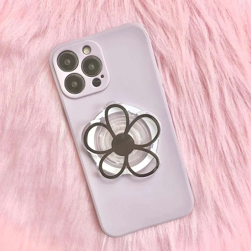 Korean Smile Face Flower Magnetic Stand Holder - CONGATON