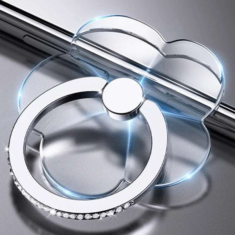 Transparent Cell Phone Ring Holder Stand 360°Degree - CONGATON