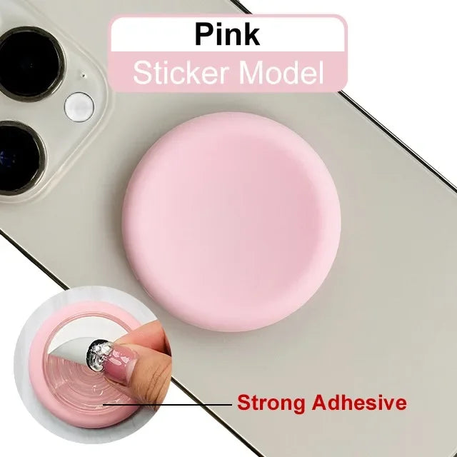 1PC Cute Colorful Design Liquid Silicone Phone Grip - CONGATON