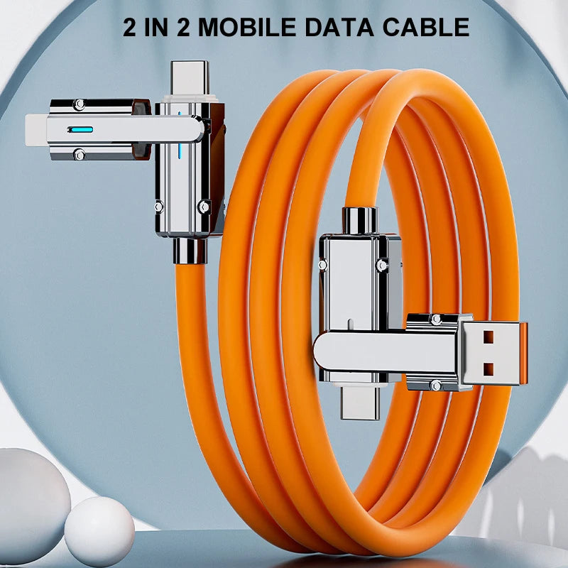 Type C To Typec Cable 2-In-2 66W - CONGATON
