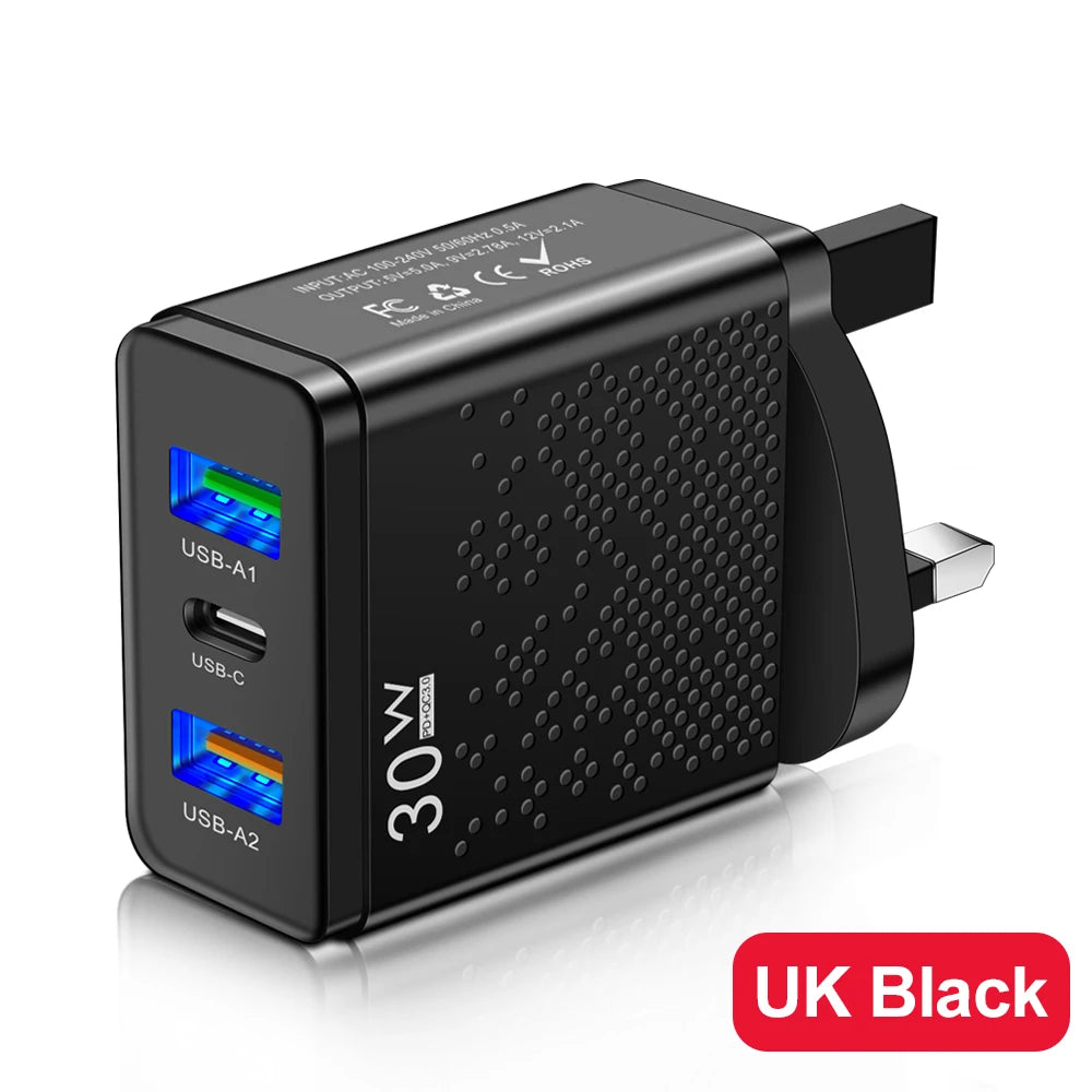 30W USB C Charger Fast Charger - CONGATON