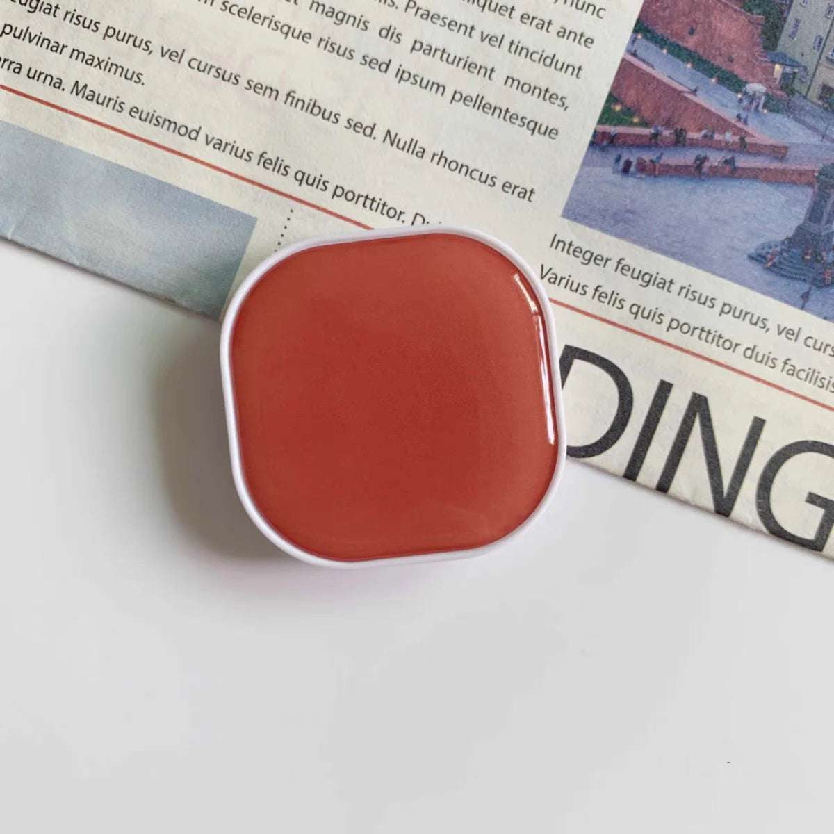 Cute Square Popping Sockets Grip Phone Holders Finger Ring - CONGATON