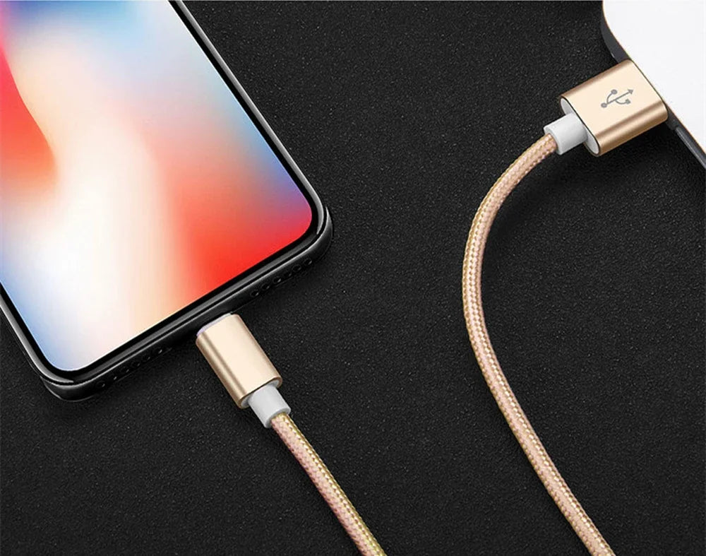 Metal Nylon Braided USB Charger - CONGATON