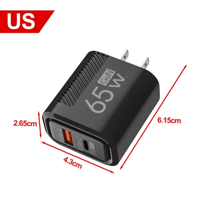 65W GaN USB C Charger Fast Charging - CONGATON