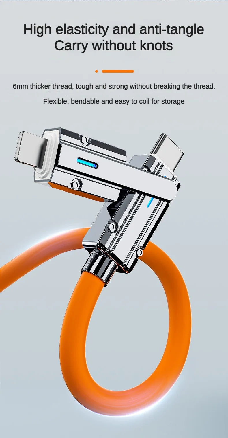 Type C To Typec Cable 2-In-2 66W - CONGATON