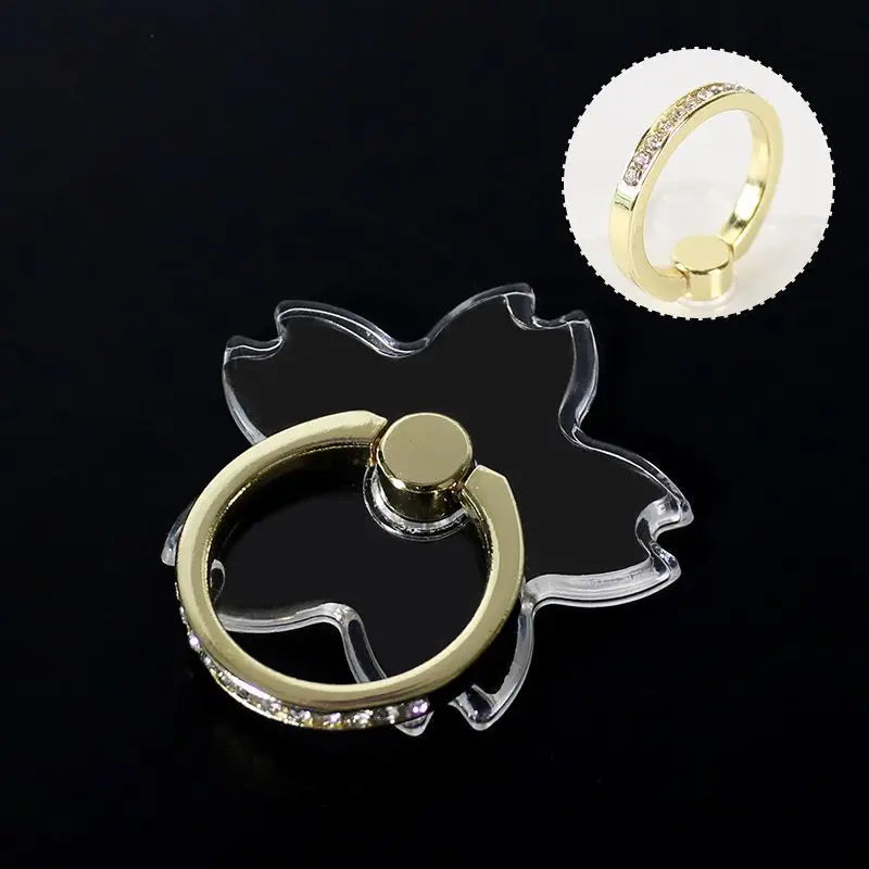 Transparent Cell Phone Ring Holder Stand 360°Degree - CONGATON