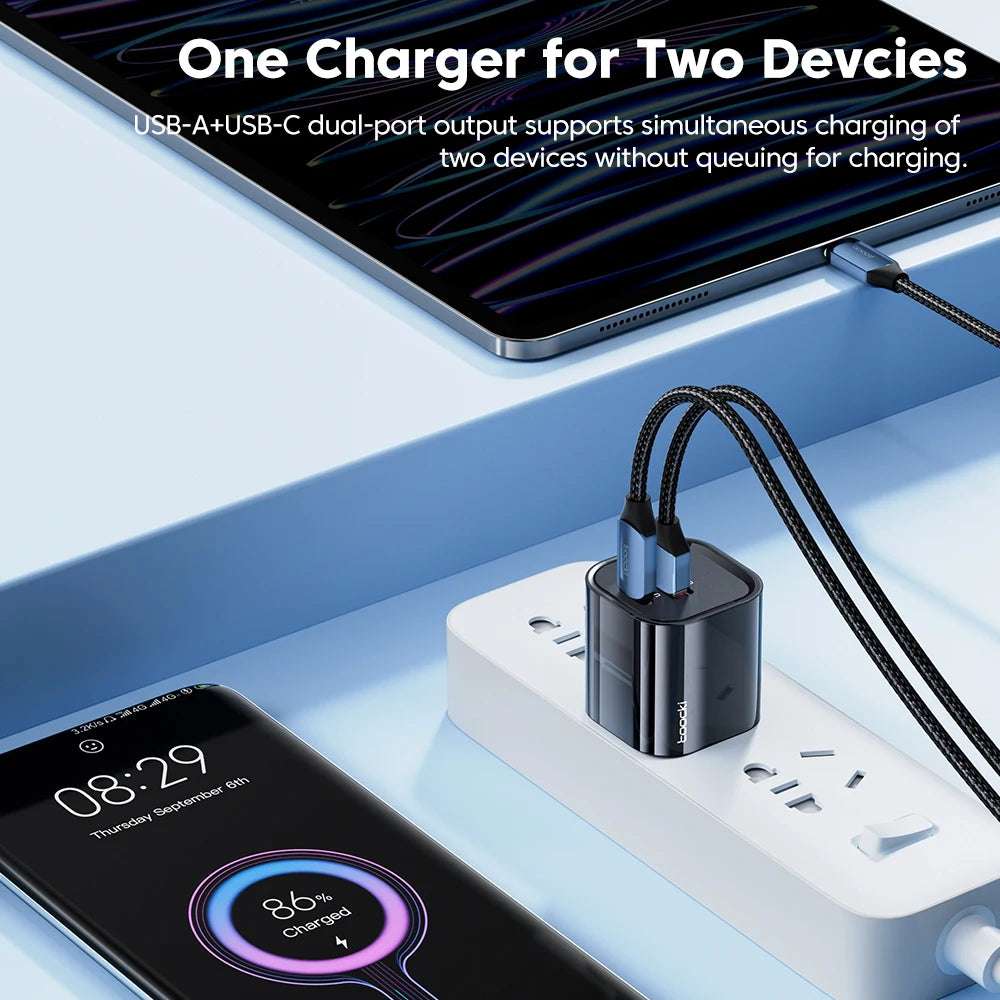 Toocki 33W GaN USB Type C Charger - CONGATON