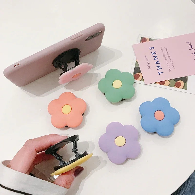 Cartoon Cute Animal Folding Mobile Phone Grip Holder - CONGATON
