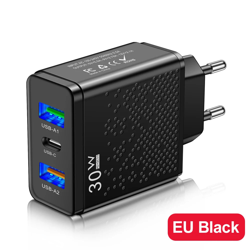30W USB C Charger Fast Charger - CONGATON