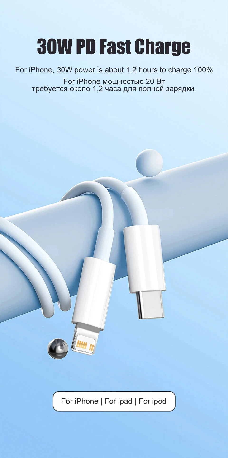 PD 30W USB Cable - CONGATON