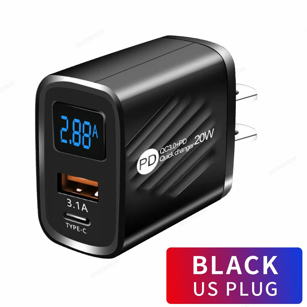USB Type C Charger 20W PD Fast Charging - CONGATON