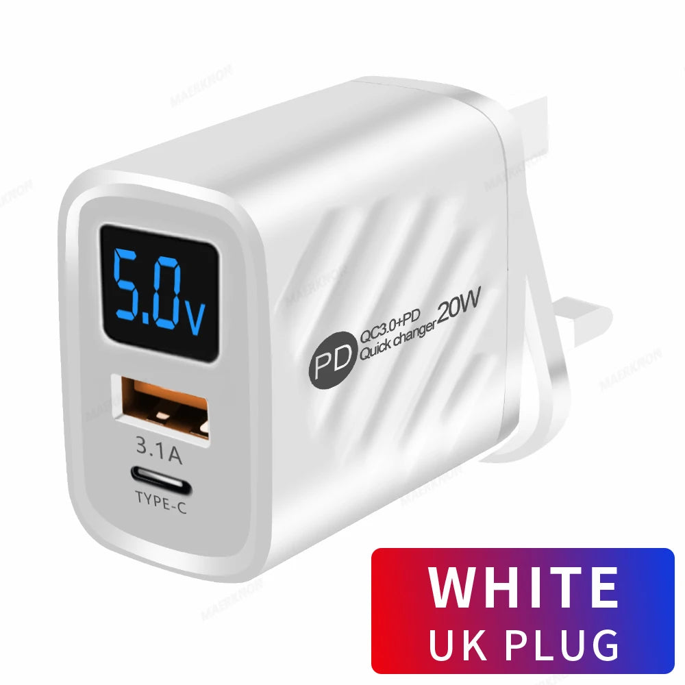 USB Type C Charger 20W PD Fast Charging - CONGATON