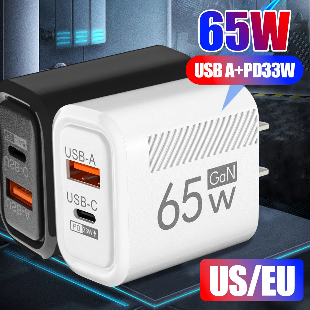 65W GaN USB C Charger Fast Charging - CONGATON
