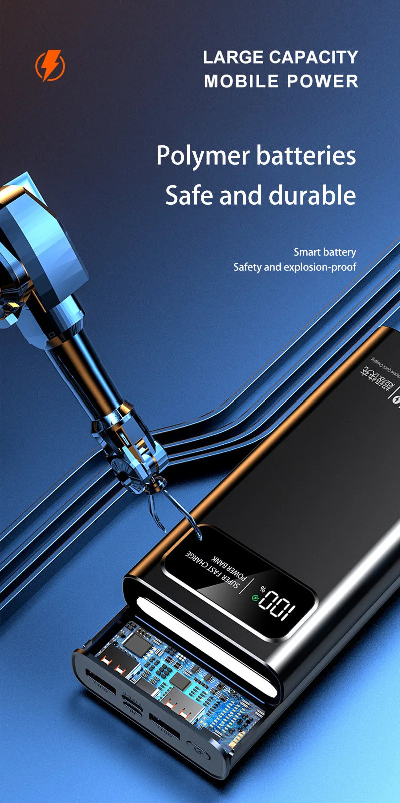 Xiaomi 200000mAh 120W Power Bank - CONGATON
