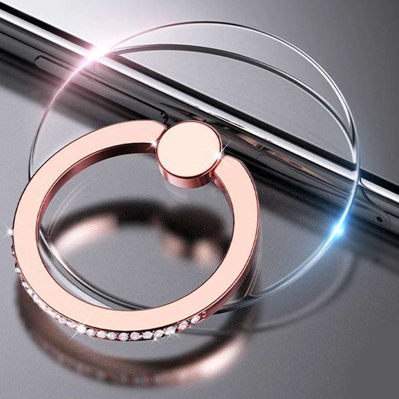 Transparent Cell Phone Ring Holder Stand 360°Degree - CONGATON
