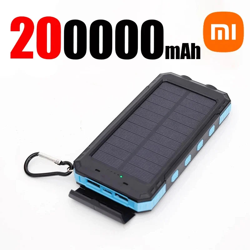 Xiaomi 200000mAh Large Capacity Solar PowerBank - CONGATON
