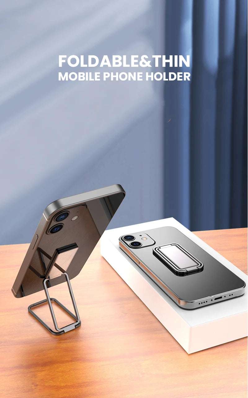 Metal Universal Finger Ring Phone Holder Stand - CONGATON