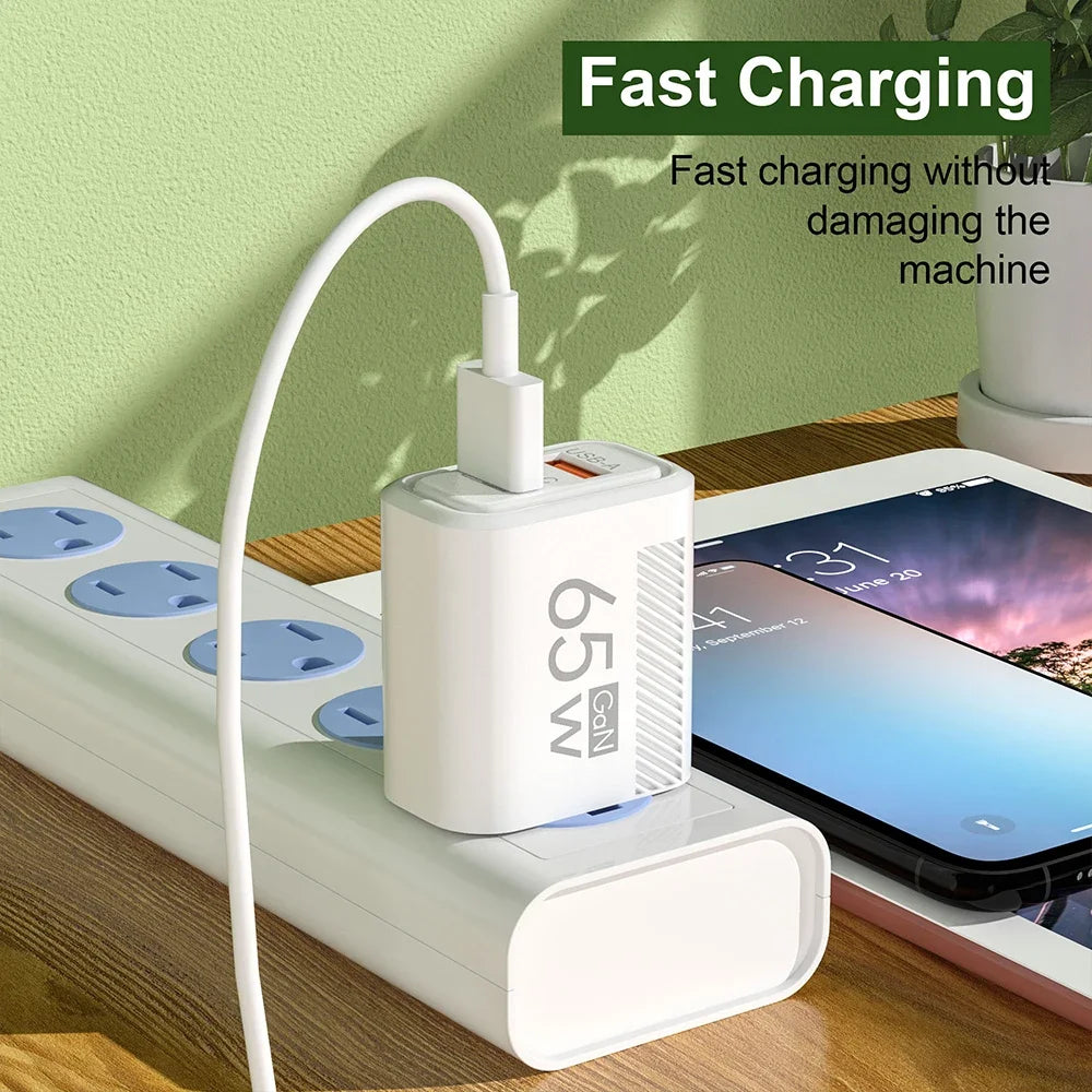65W GaN USB C Charger Fast Charging - CONGATON
