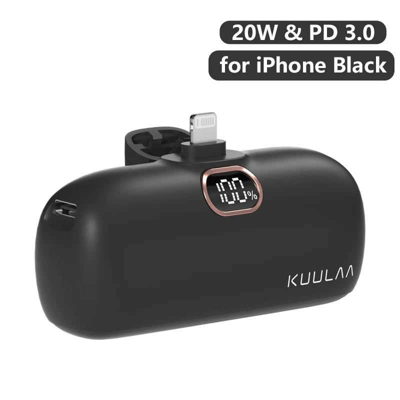 KUULAA Mini Power Bank 5000mAh - CONGATON